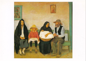 Our Washerwoman's Family - Notecard