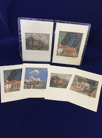 Baumann "Homes from the Past" notecard set