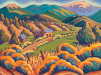 Llano San Juan Valley - canvas