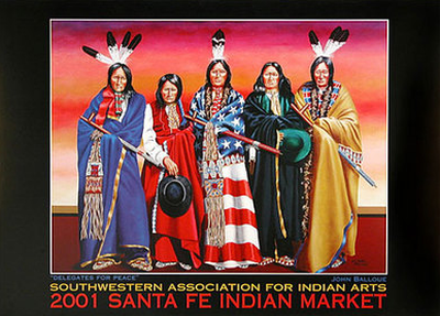 Delegates for Peace, Santa Fe Indian Market 2001