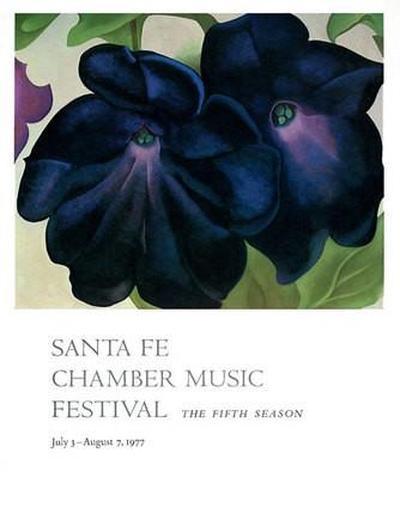Georgia O'Keeffe Petunias Poster - de Young & Legion of