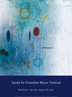 Santa Fe Chamber Music Festival poster, 2010