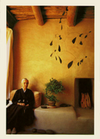 O'Keeffe with Fireplace - Notecard