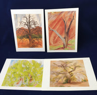 O'Keeffe "Trees" notecard set