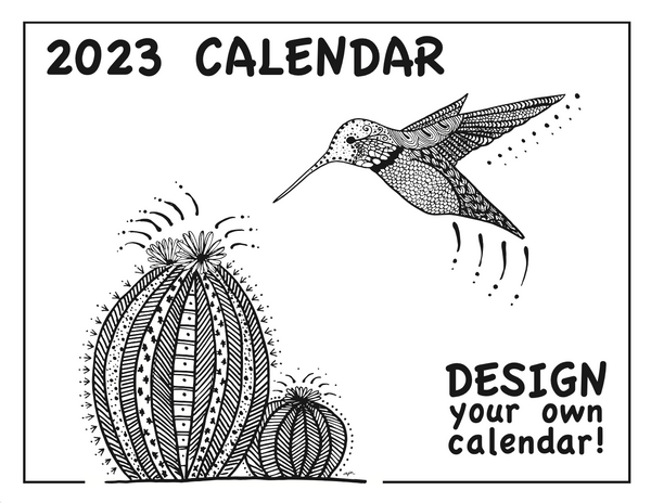 Calendar - Kids Create Your Own