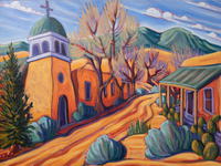 St. Joseph's, Cerrillos, NM - canvas